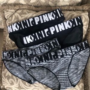 PINK bikini underwear, size S - $20 for all four